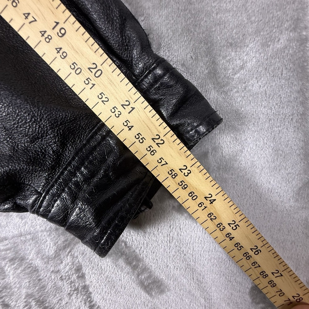 Wilsons Leather Experts Men's XLT Thinsulate 3M Heavy Zip Jacket Black‎ VTG - Picture 9 of 15